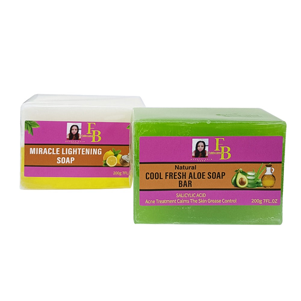 Fabby Miracle Lighning Soap & Cool Fresh Aloe