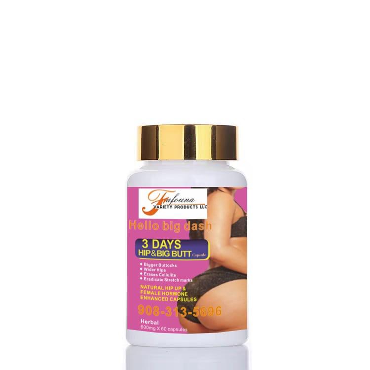 Hello Big Dash-New 60 Capsules Butt Lift Capsule Fast Effect 3 Days Hips And Big Butt Capsules Hips And Bums Bigger Enhancement Maca Pill