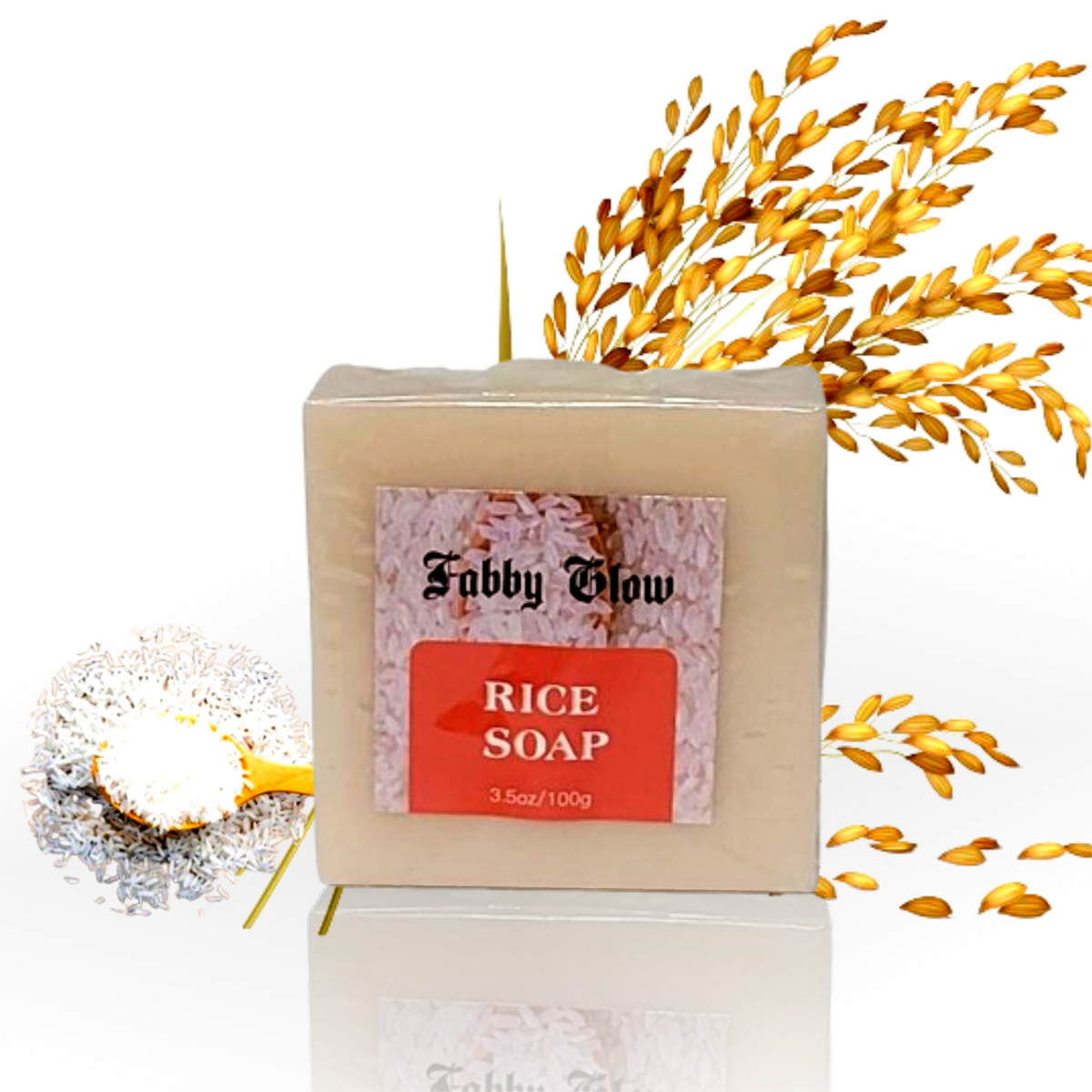 Fabby Glow Rice Soap